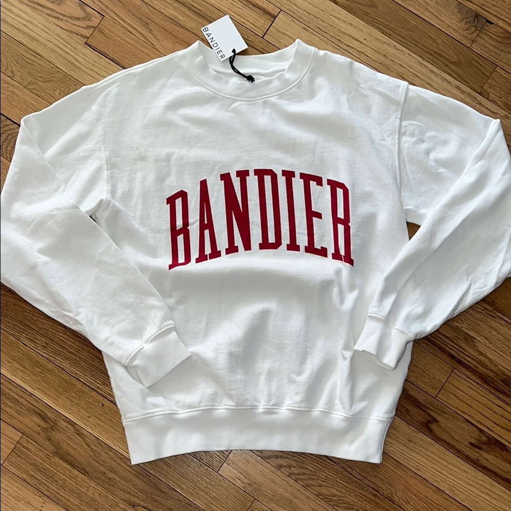 Bandier Oversized Sweatshirt Size Small New With tags